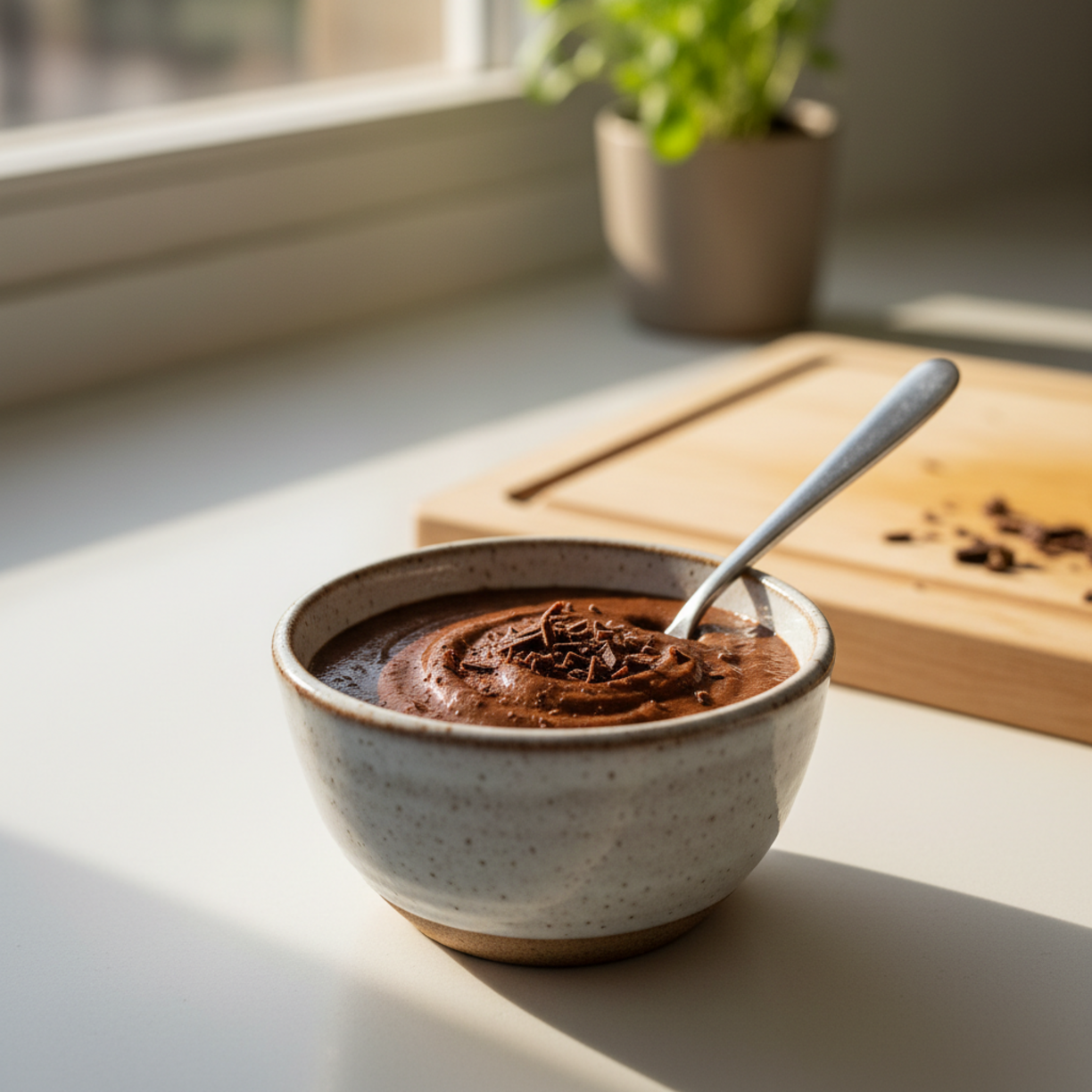 High Protein Chocolate Mousse (Healthy Dessert Trend)