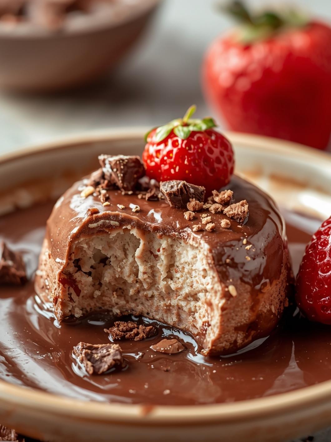 High Protein Cottage Cheese Chocolate Mousse (Viral Dessert)