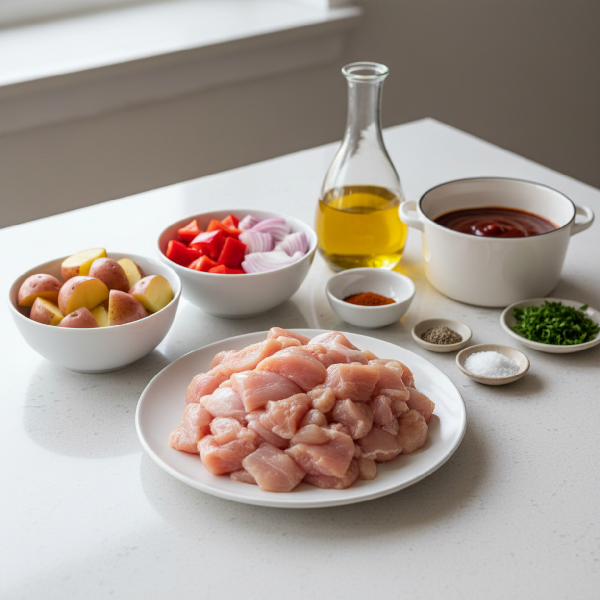 One-Pan BBQ Chicken Dinner for Easy Summer Meals