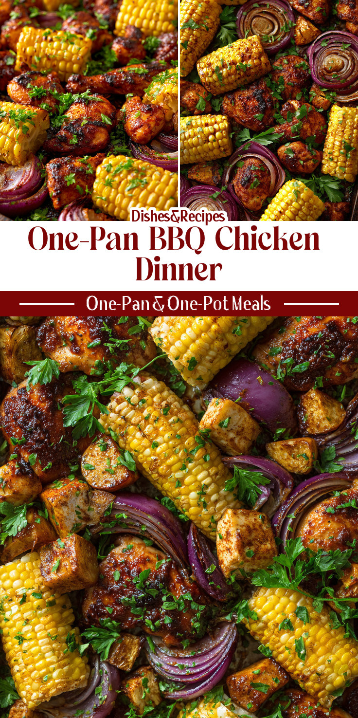 One-Pan BBQ Chicken Dinner for Easy Summer Meals