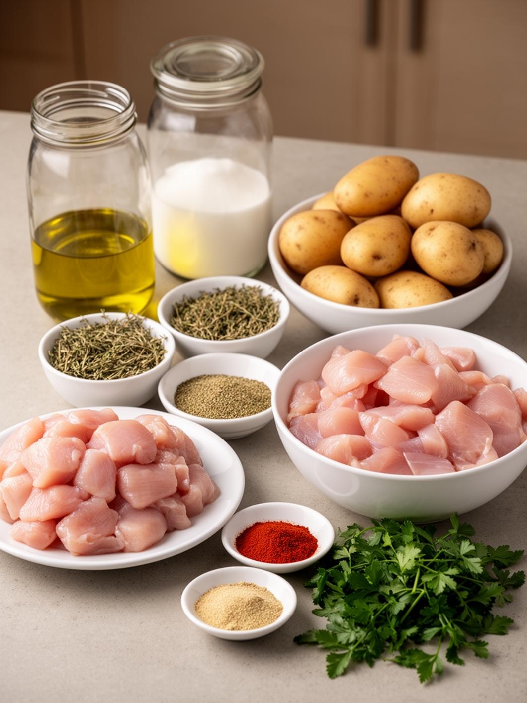 One Pan Chicken and Potatoes for Easy Weeknight Dinners