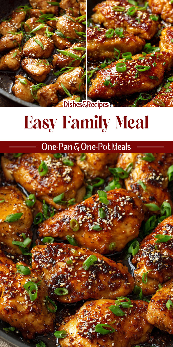 One-Pan Honey Garlic Chicken (Easy Family Meal)