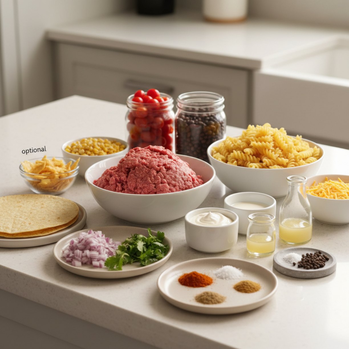 Taco Pasta Salad for Quick Meals (Easy Meal Prep)