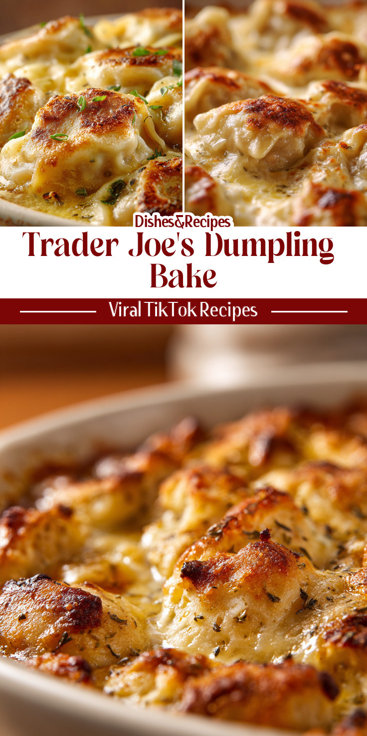 Viral Trader Joe's Dumpling Bake (Quick Dinner)