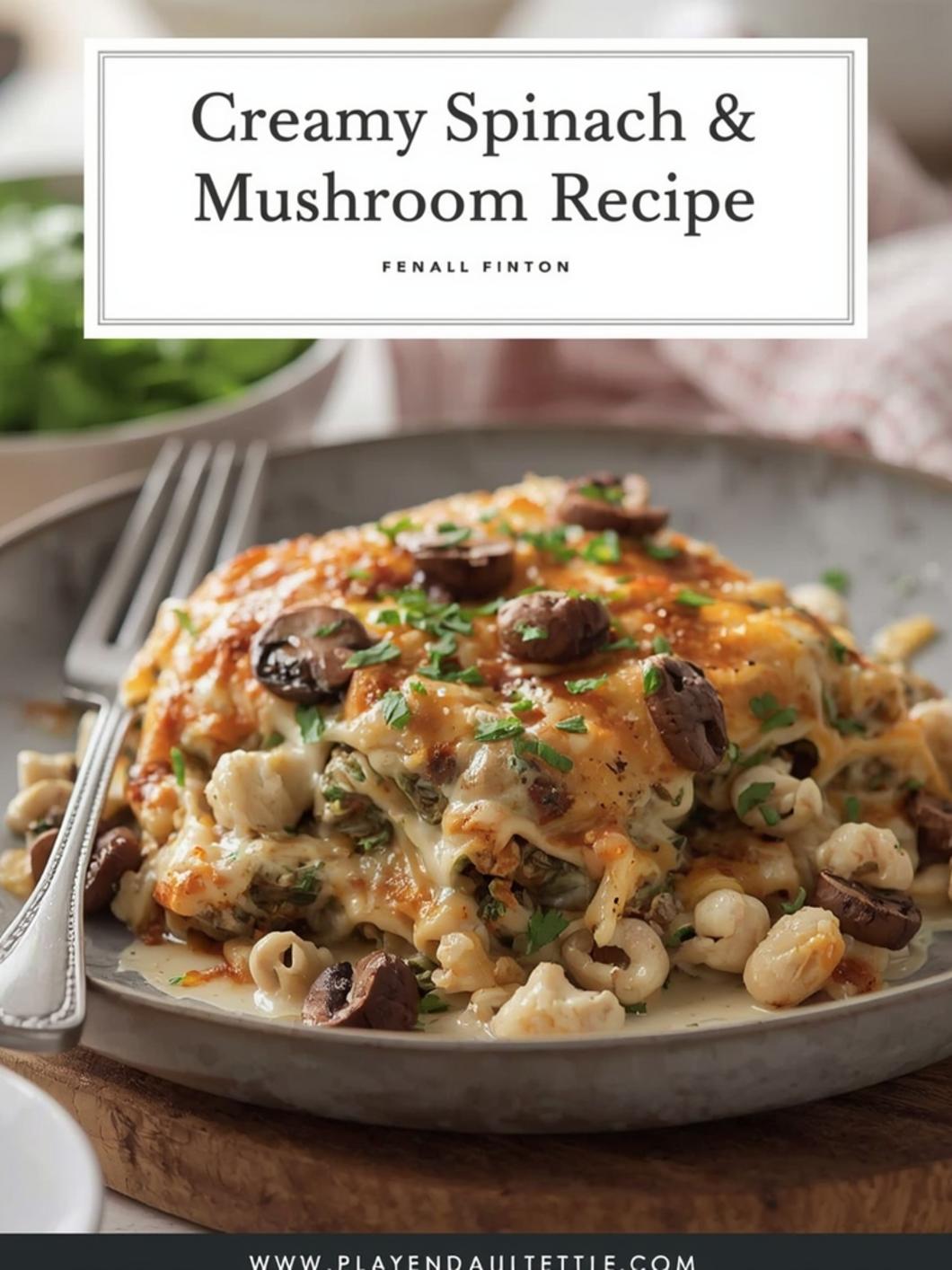 Viral Dumpling Lasagna Recipe: Creamy Spinach & Mushroom Bake