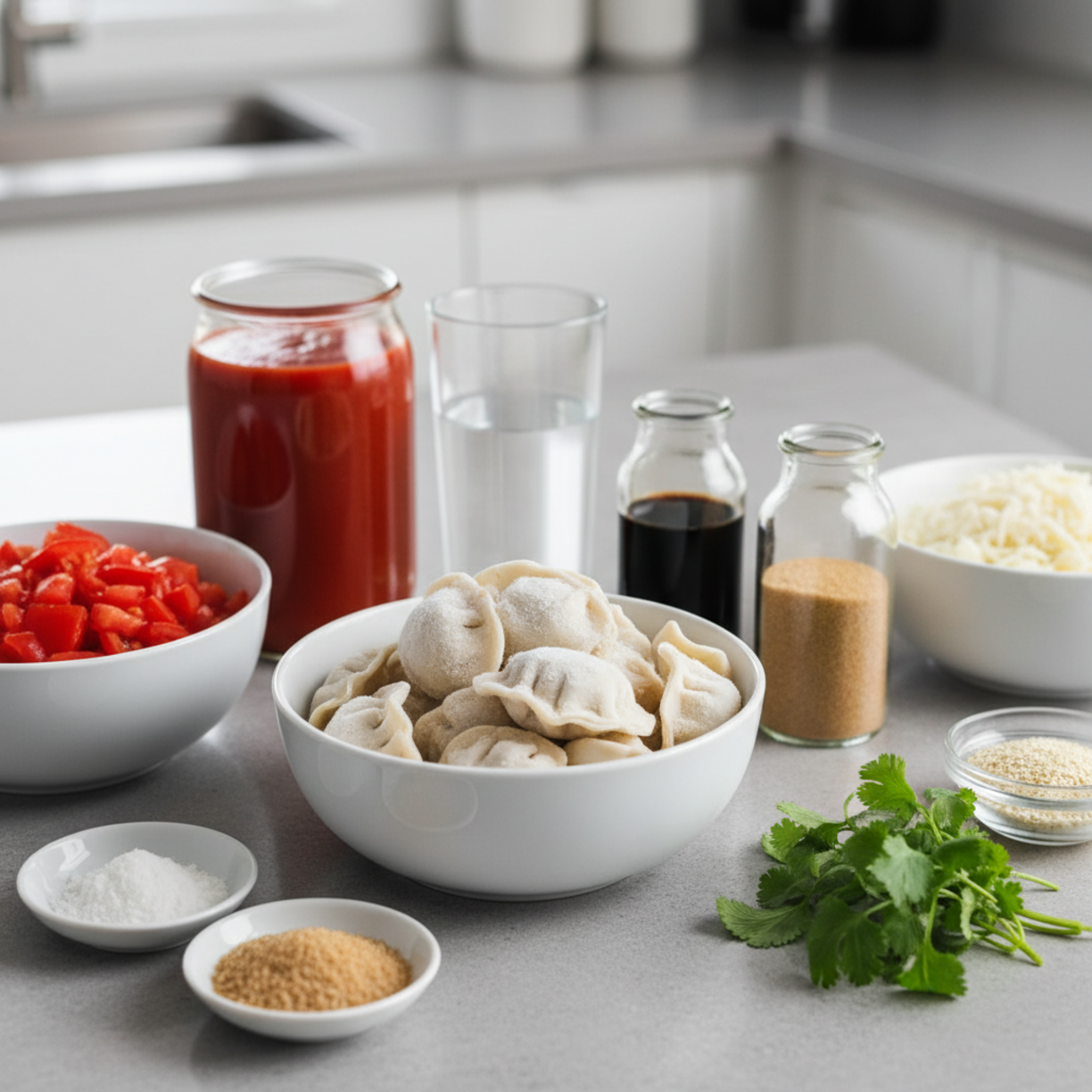 Viral Trader Joe's Dumpling Bake (Quick Dinner)